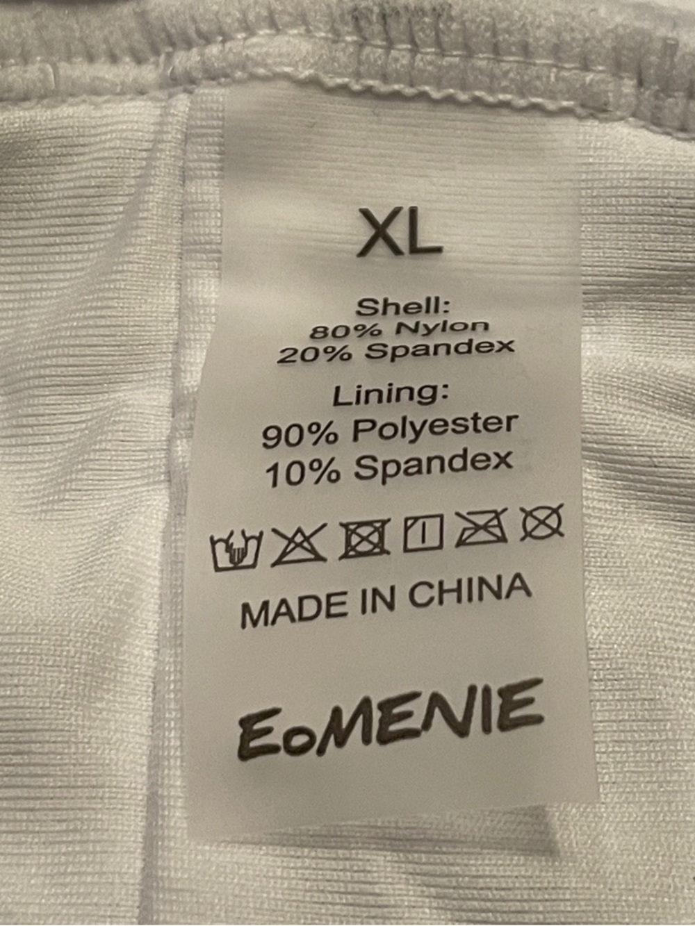 Eomenie Women's Striped One Piece Swimsuit Tummy Control Bathing Suit Xl NWT - Picture 4 of 4